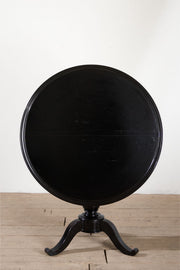 19th Century Ebonised tilt top table - TallBoy Interiors