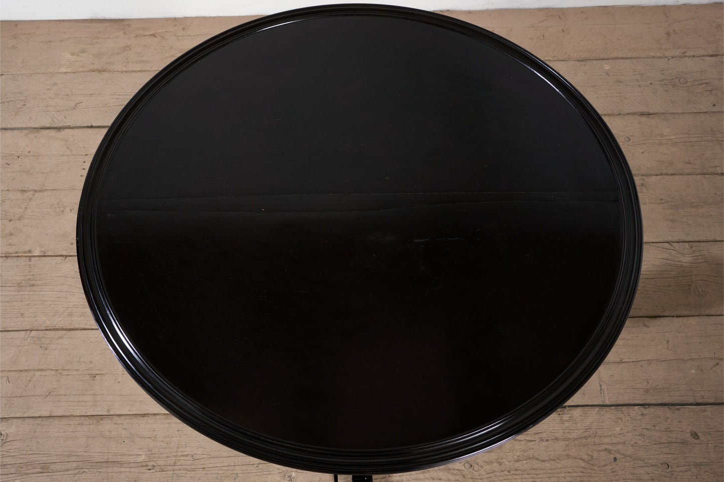 19th Century Ebonised tilt top table - TallBoy Interiors