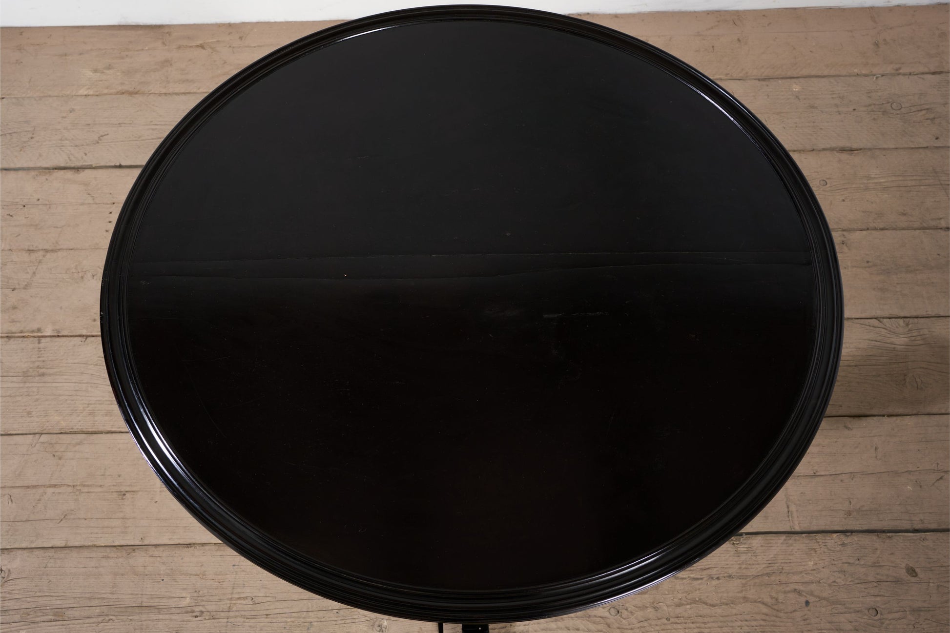 19th Century Ebonised tilt top table - TallBoy Interiors