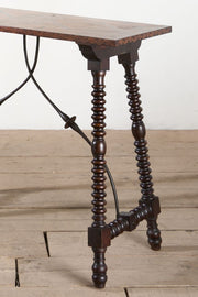 Early 19th Century Spanish rosewood and walnut console table - TallBoy Interiors