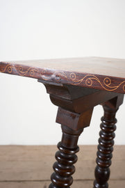 Early 19th Century Spanish rosewood and walnut console table - TallBoy Interiors
