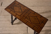 Early 19th Century Spanish rosewood and walnut console table - TallBoy Interiors