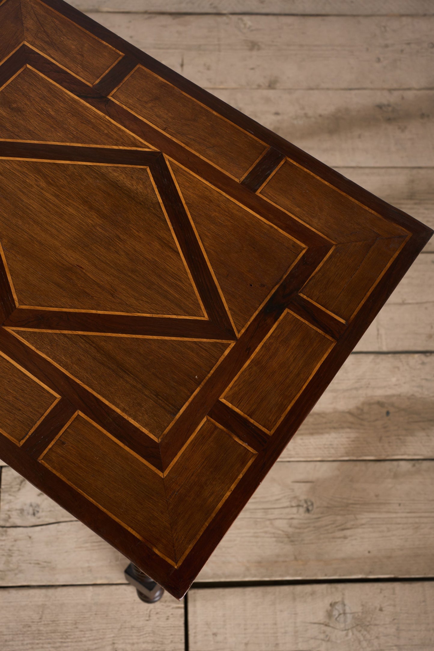 Early 19th Century Spanish rosewood and walnut console table - TallBoy Interiors