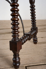 Early 19th Century Spanish rosewood and walnut console table - TallBoy Interiors