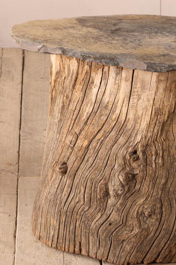 Pair of 19th century slate topped side tables - TallBoy Interiors
