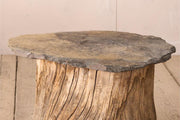 Pair of 19th century slate topped side tables - TallBoy Interiors