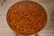 Art Deco circular marquetry inlaid centre table - TallBoy Interiors