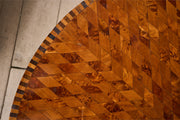 Art Deco circular marquetry inlaid centre table - TallBoy Interiors