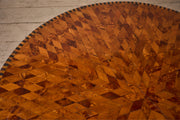 Art Deco circular marquetry inlaid centre table - TallBoy Interiors
