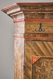 19th Century Italian painted Marriage cupboard - TallBoy Interiors