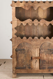 18th Century Spanish Pyrenean folk art cupboard - TallBoy Interiors