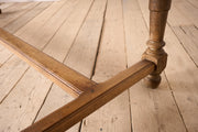 Early 20th century 3m long solid oak dining table - TallBoy Interiors
