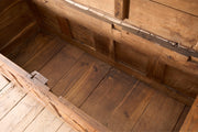 Large 18th century Marquetry coffer - TallBoy Interiors
