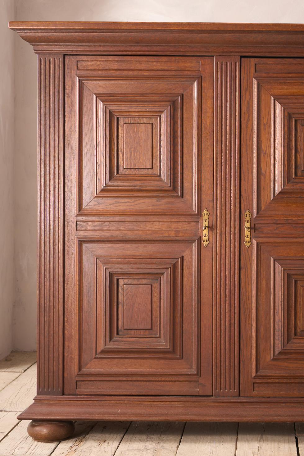 Early 20th century Oak Dutch cupboard - TallBoy Interiors