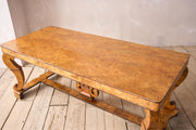 19th century Birdseye maple Biedermeier table - TallBoy Interiors