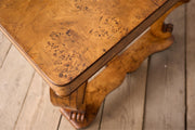 19th century Birdseye maple Biedermeier table - TallBoy Interiors