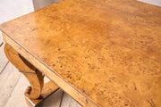 19th century Birdseye maple Biedermeier table - TallBoy Interiors
