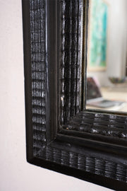 19th century Ebonised Italian mirror - No2