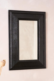 19th century Ebonised Italian mirror - No7 - TallBoy Interiors