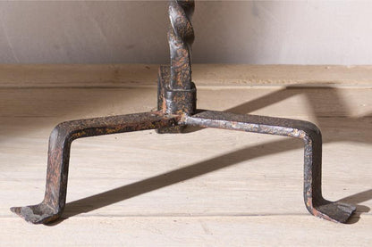 Mid century Spanish brutalist candelabra