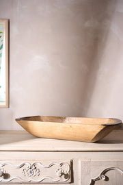 18th century English dough bowl - TallBoy Interiors