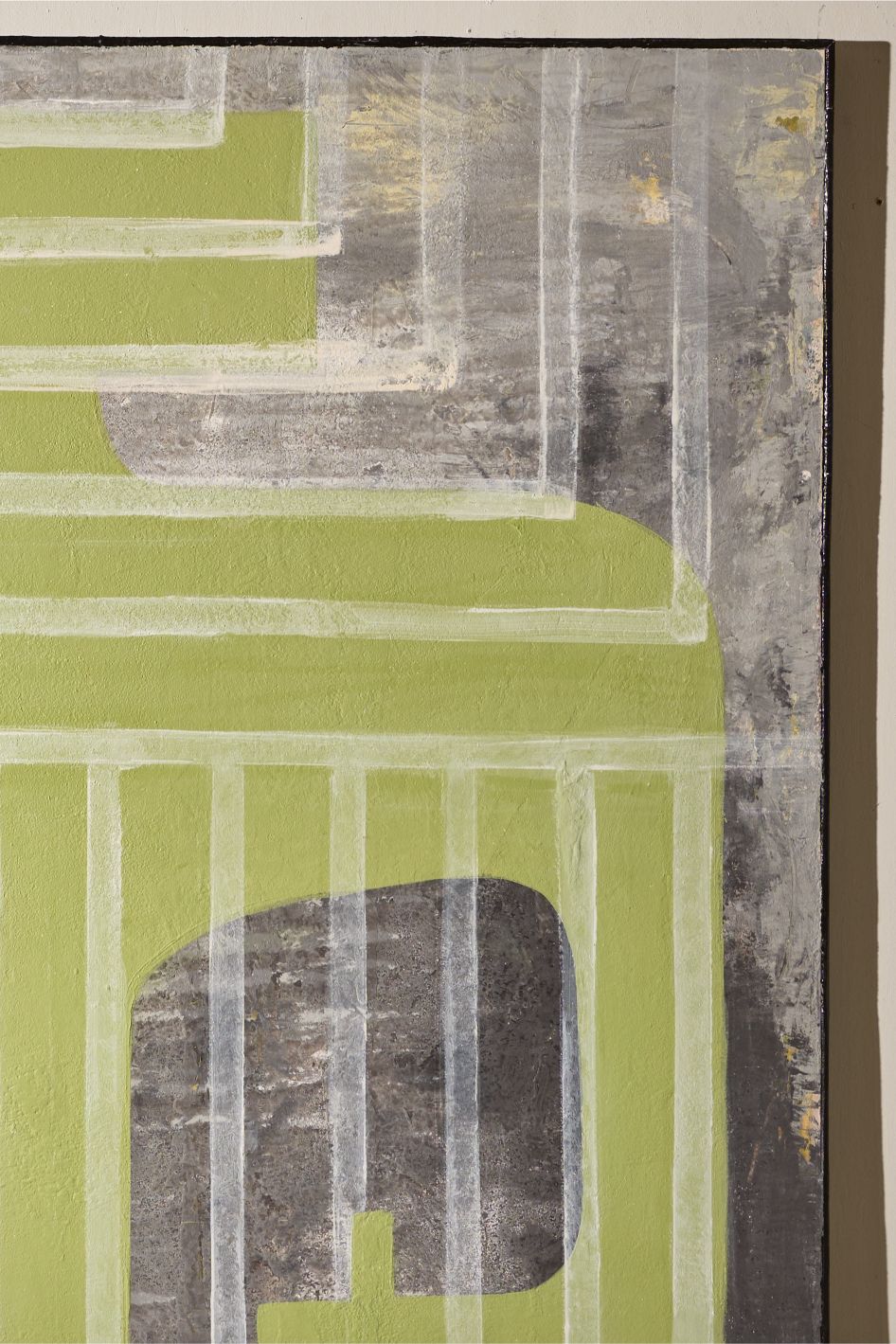 Large modern abstract painting on board by Sylvia Ortega - 004 - TallBoy Interiors