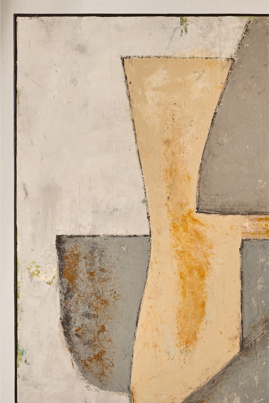 RESERVED Large modern abstract painting on board by Sylvia Ortega - 005 - TallBoy Interiors