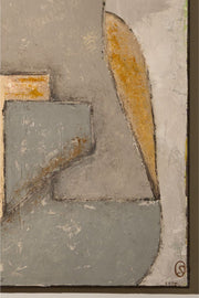 RESERVED Large modern abstract painting on board by Sylvia Ortega - 005 - TallBoy Interiors