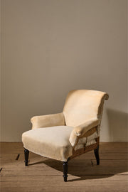 Napoleon III Scroll back armchair - TallBoy Interiors