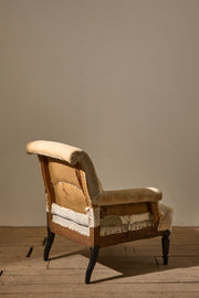 Napoleon III Scroll back armchair - TallBoy Interiors