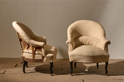 Pair of Napoleon III tub chairs - TallBoy Interiors
