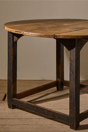 19th Century Spanish walnut circular centre table - TallBoy Interiors