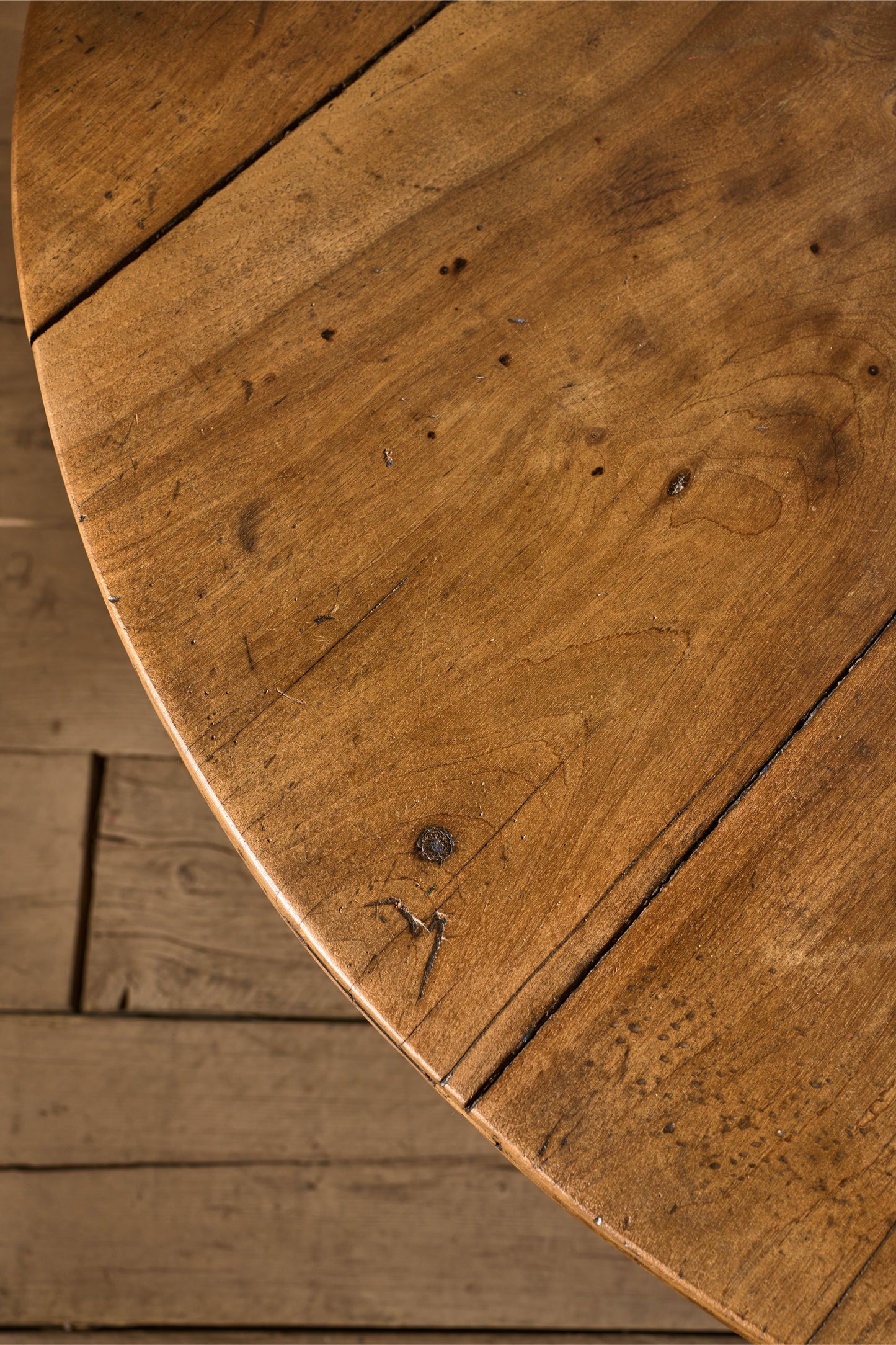 19th Century Spanish walnut circular centre table - TallBoy Interiors