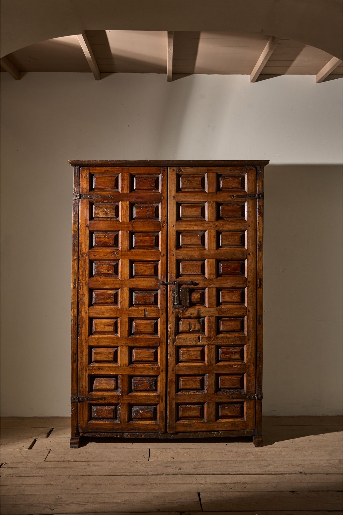 18th Century Spanish walnut cupboard - TallBoy Interiors