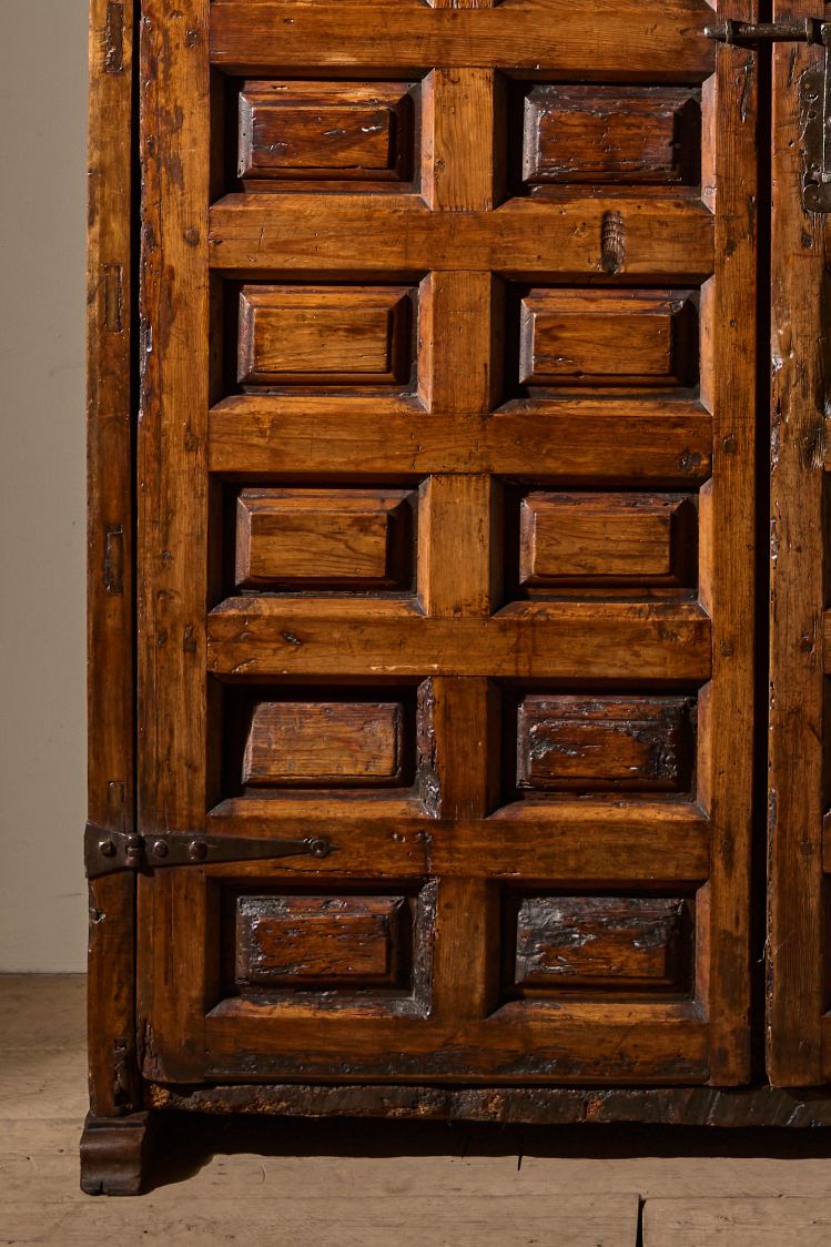 18th Century Spanish walnut cupboard - TallBoy Interiors