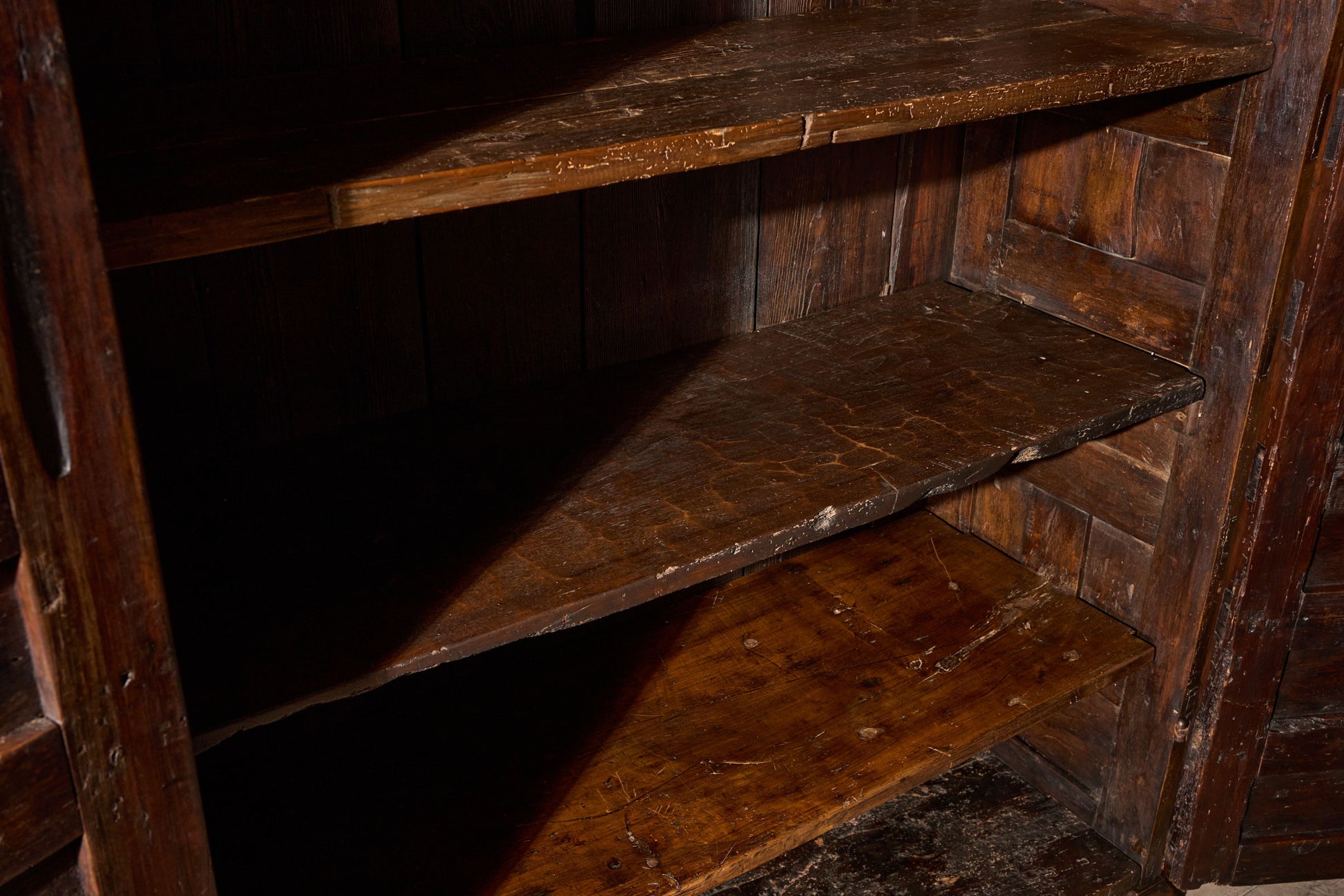 18th Century Spanish walnut cupboard - TallBoy Interiors