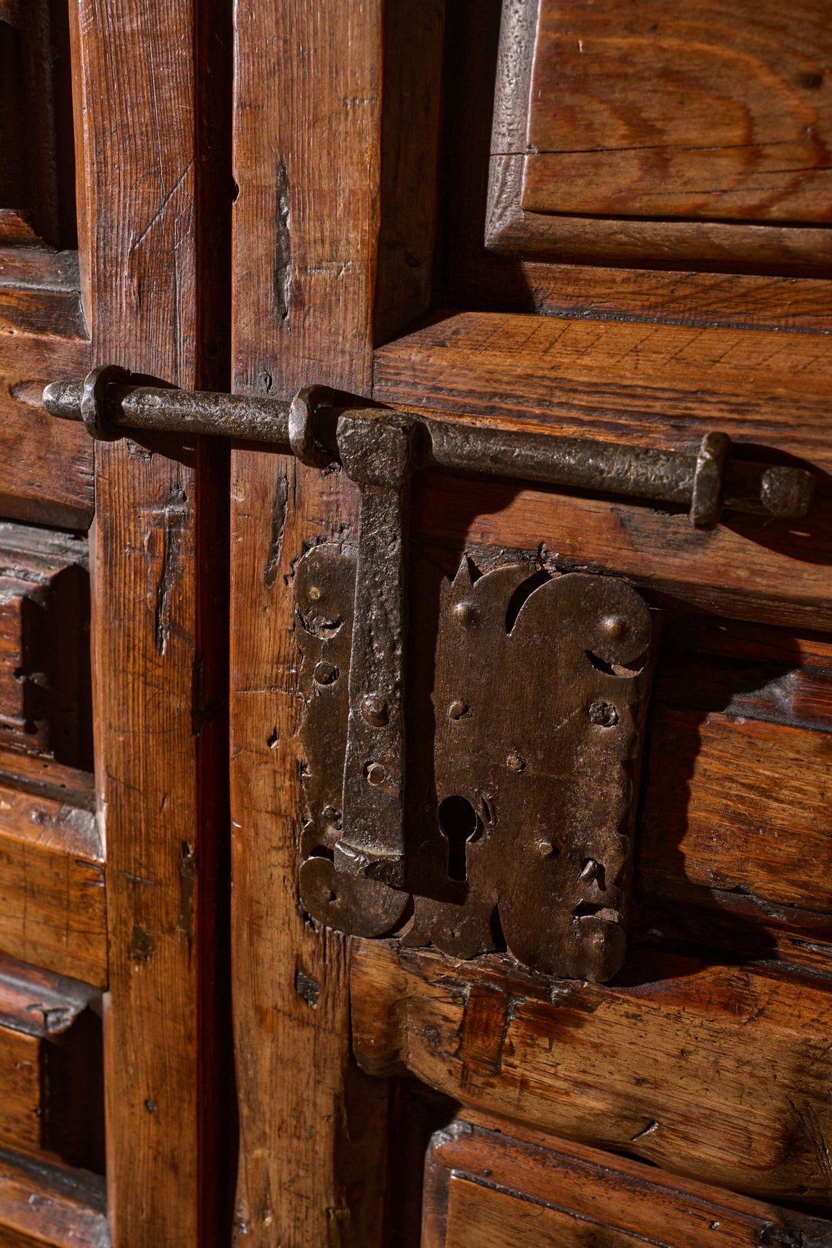 18th Century Spanish walnut cupboard - TallBoy Interiors