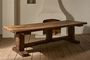 19th Century solid oak monastery table - TallBoy Interiors