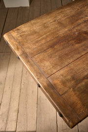19th Century solid oak monastery table - TallBoy Interiors