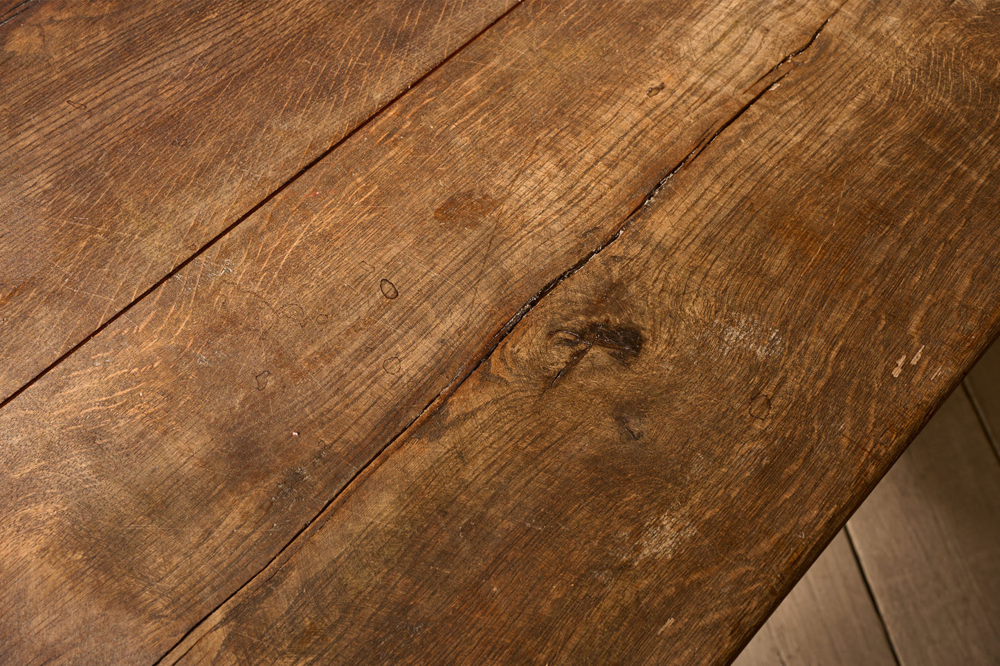19th Century solid oak monastery table - TallBoy Interiors