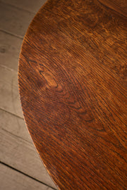 20th Century oak side table by Charles Dudouyt - TallBoy Interiors