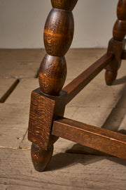 20th Century oak side table by Charles Dudouyt - TallBoy Interiors