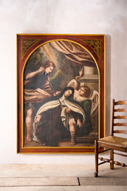 Large 18th century Italian oil on canvas Religious painting - TallBoy Interiors