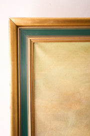 19th century Oil on canvas painting of tropical birds