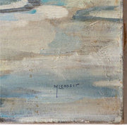 Early 20th century Unframed still life oil on canvas
