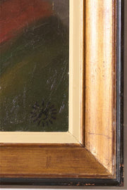 Early 20th century oil on canvas Portrait by Jose Galmache