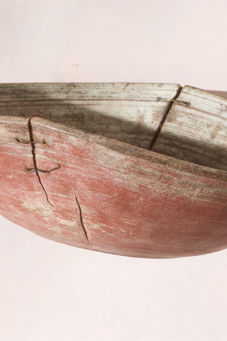 19th century Swedish root bowl - No4 - TallBoy Interiors