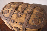 18th Century Swedish folk art marriage box - Pale - TallBoy Interiors