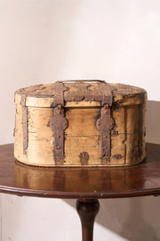 18th Century Swedish folk art marriage box - Pale - TallBoy Interiors