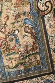 Pair of 18th century Chinese silk ceremonial dresses